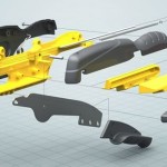 Exploded view of Autotagger product manufactured Kavia Moulded Products